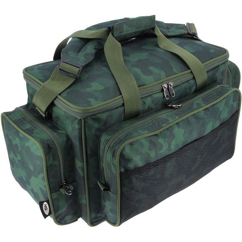 NGT Insulated 4 Compartment Camo Carryall - Nathans of Derby