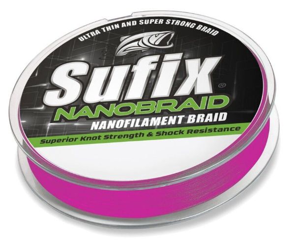Suffix NanoBraid Pink: 7lb